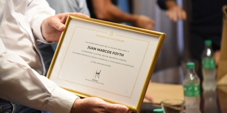 Platenses campeones del mundo fueron nombrados Ciudadanos ilustres