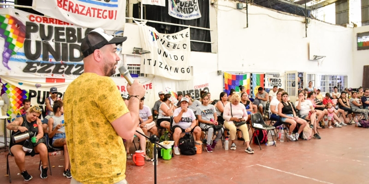 Se está llevando adelante el Primer Plenario Provincial de Corriente Pueblo Unido de la Provincia de Buenos Aires