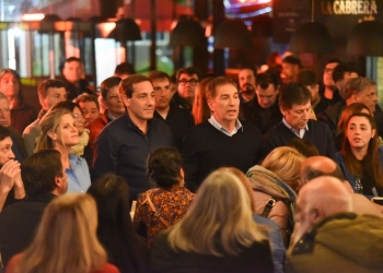 Garro y Santilli en La Plata: «Hace falta un gobierno provincial y nacional que nos acompañe en la lucha contra el delito»