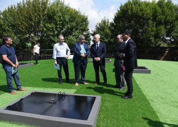 Alak inauguró el nuevo osario municipal